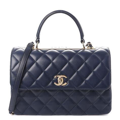 navy chanel purse|chanel flap bag new.